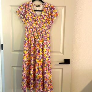 Dress, small, beautiful print